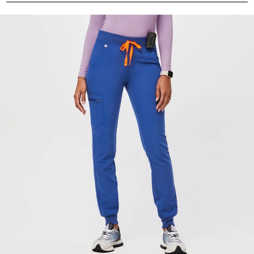 Figs XS winning blue Bottoms EUC